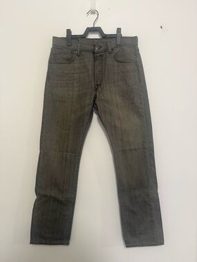 Levi's 501 Men's Faded Charcoal Straight Jeans